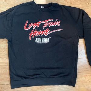 John Mayer Exclusive Sweatshirt / Crewneck | Sob Rob | Last Train Home | Rare